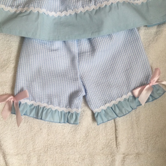 Smocked Disney 3 Princesses Top with Bloomers, Size 3T - Picture 4 of 6